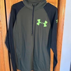 Under Armour Tough Mudder Quarter Zip Green